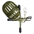 Set of 4 Carp Fishing Feeders with Hooks for Effective Baiting