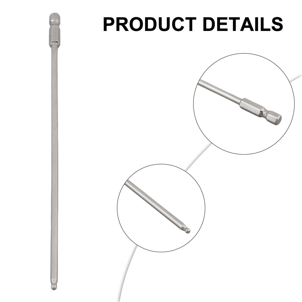 200mm Alloy Steel Screwdriver Bit for Easy Screw Handling