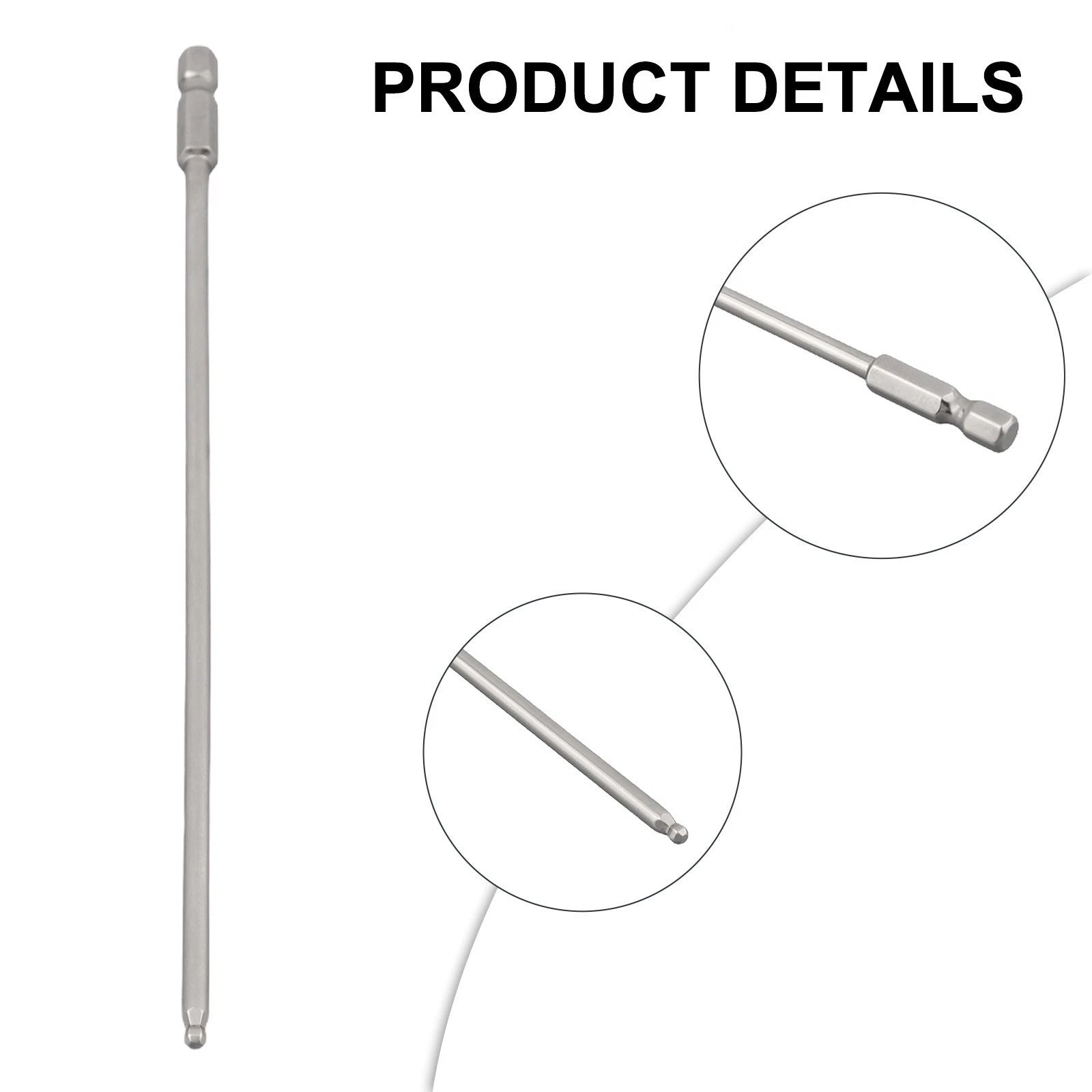 200mm Alloy Steel Screwdriver Bit for Easy Screw Handling