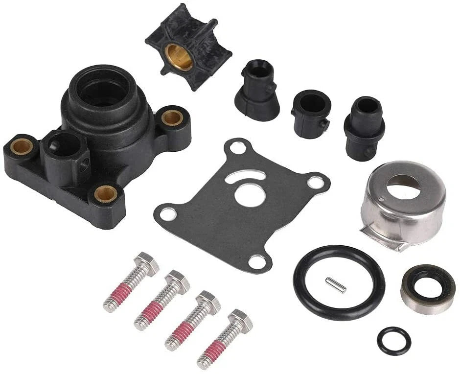 Water Pump Impeller Repair Kit 394711 for Johnson Evinrude 9.9 15 HP (1990–2023)