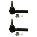 2X Moog Front Outer Steering Tie Rod End Kit for Dodge 300 Challenger Charger