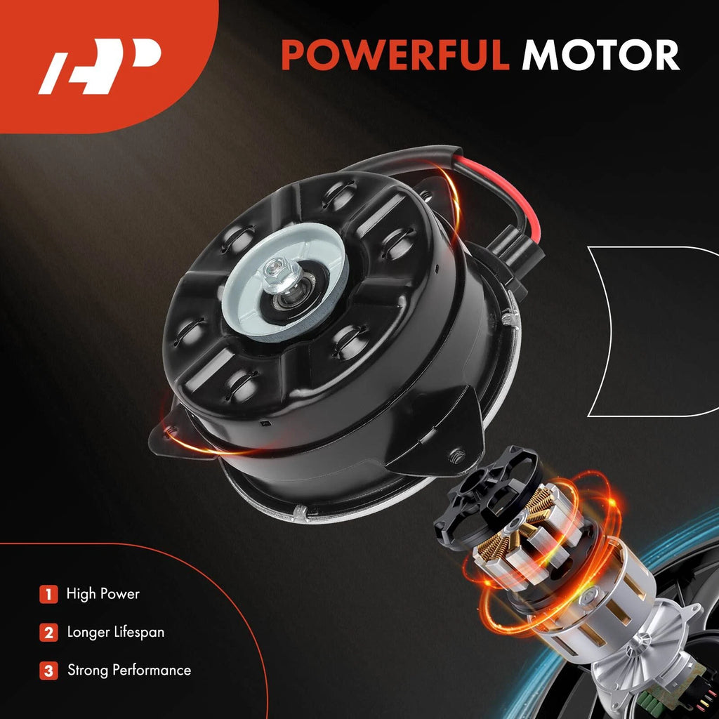 Radiator Fan Cooling Motor Left for Toyota Camry (2012–2017) Avalon (2013–2018)