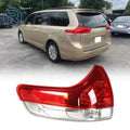 Left Side Red Brake Lamp Tail Light for Toyota Sienna (2011–2014)