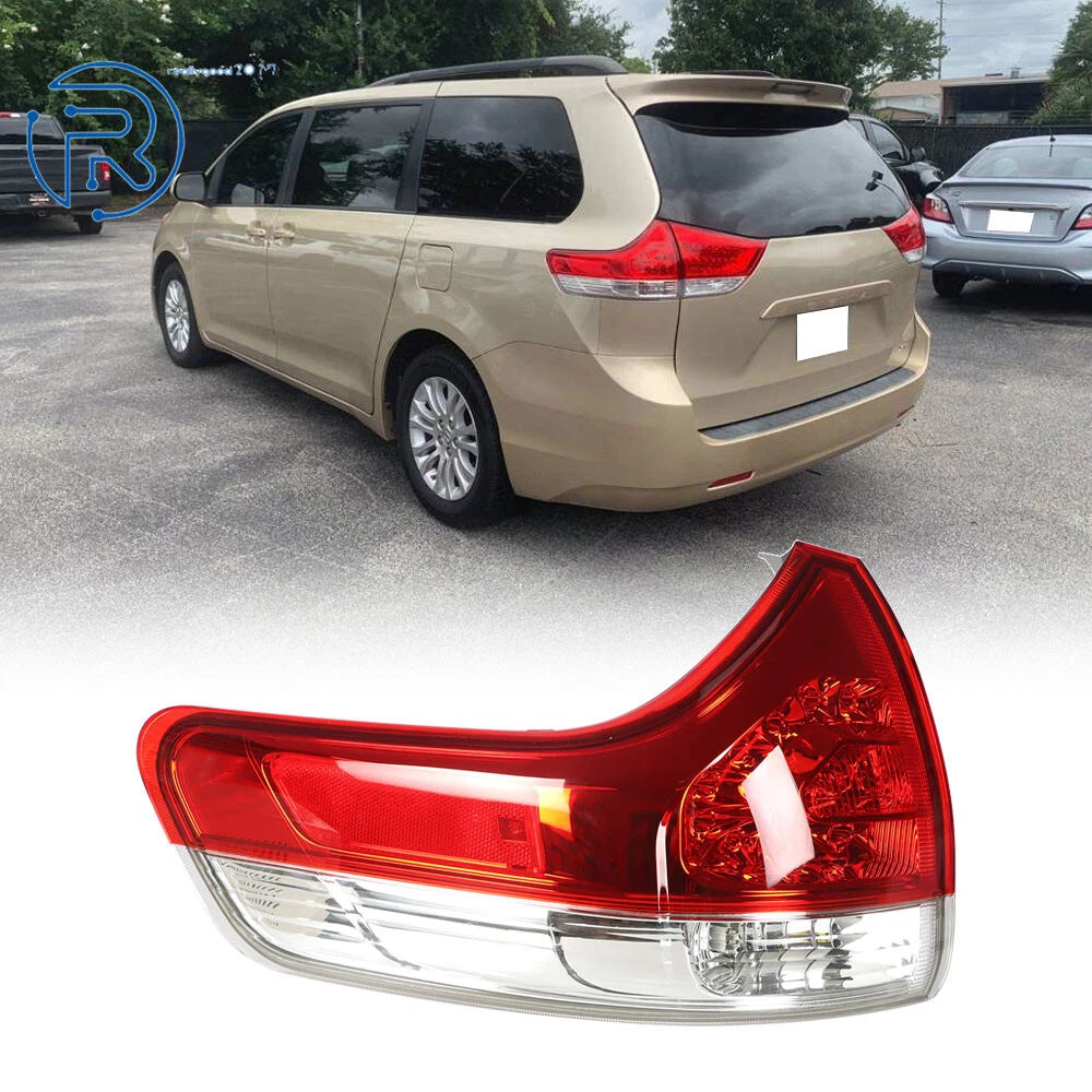 Left Side Red Brake Lamp Tail Light for Toyota Sienna (2011–2014)