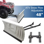 Snow Plow Blade Universal Kit 48" for Honda Kawasaki Polaris ATV (Universal)