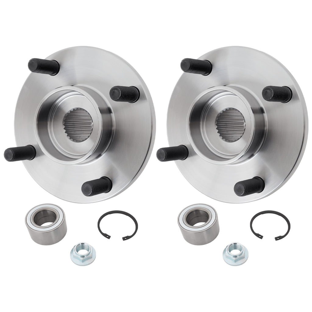 2X Front Wheel Hubs for Ford Focus