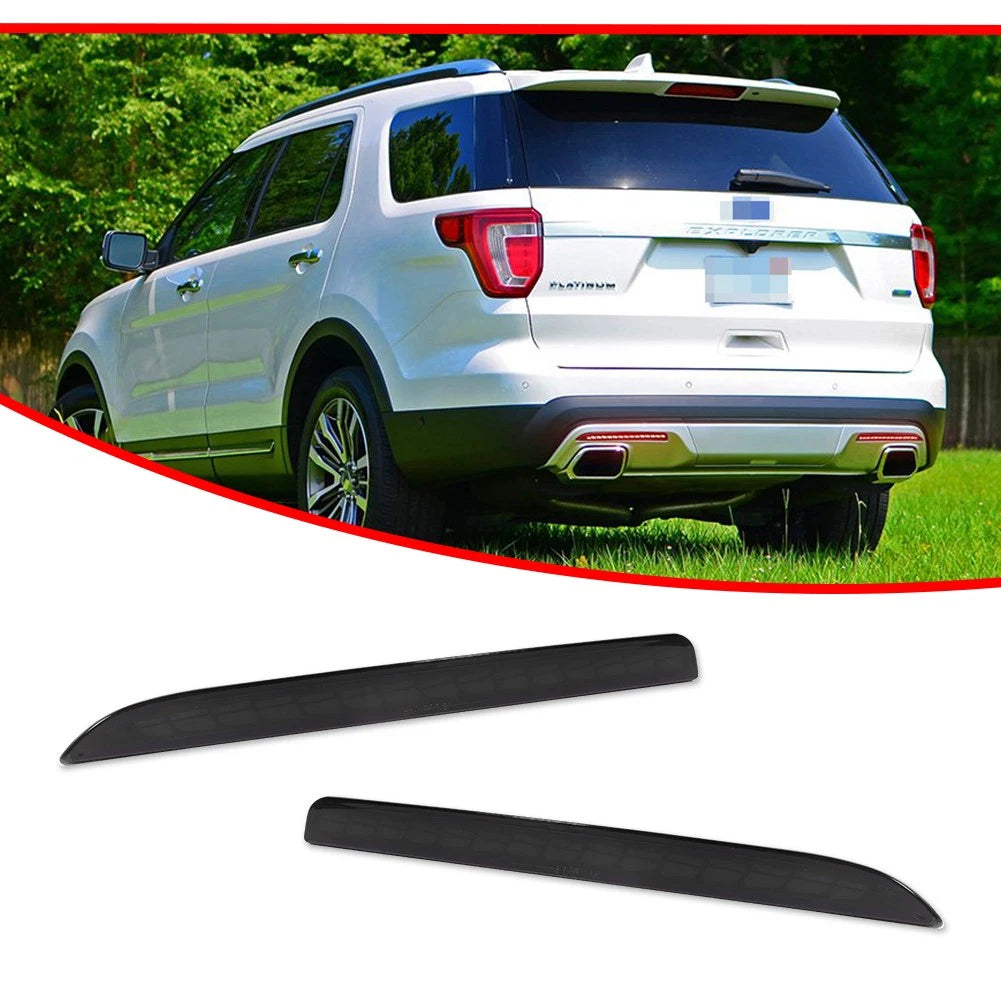 Smoke LED Rear Bumper Reflectors for Ford Explorer (2016–2019)