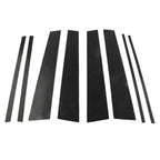 Exterior Door Window B Pillar Post Cover Trim for Toyota Land Cruiser (10-18)