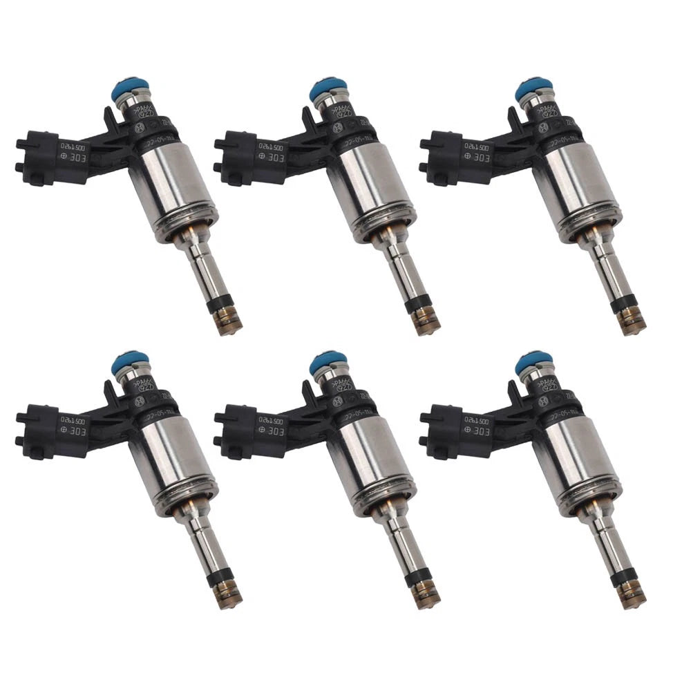 6x Fuel Injector 12663380 for Chevrolet Traverse Buick Enclave GMC Acadia (2012–2017)