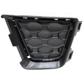 Textured Front Driver Side Lower Bumper Cover Grille w/o Park Assist Sensor Hole