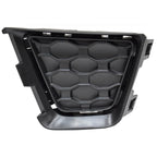 Textured Front Driver Side Lower Bumper Cover Grille w/o Park Assist Sensor Hole