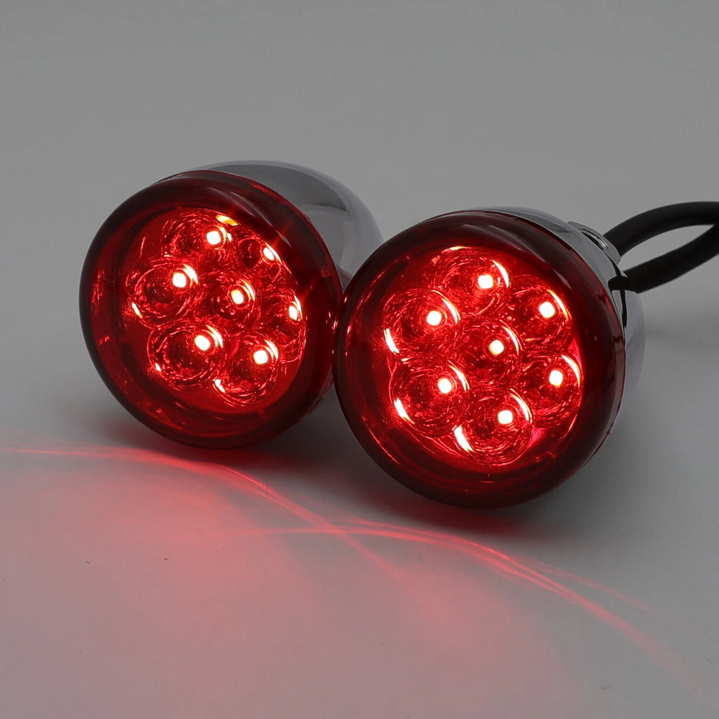 Rear Running Brake Turn Signal Light Indicator Red for Harley Sportster (1992–2023)