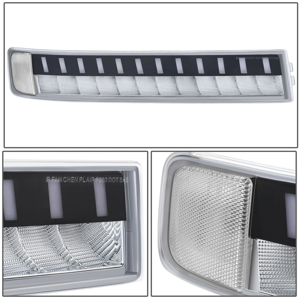 Sequential LED DRL Bumper Lights for Express Savana 1500-3500 (2003–2023)