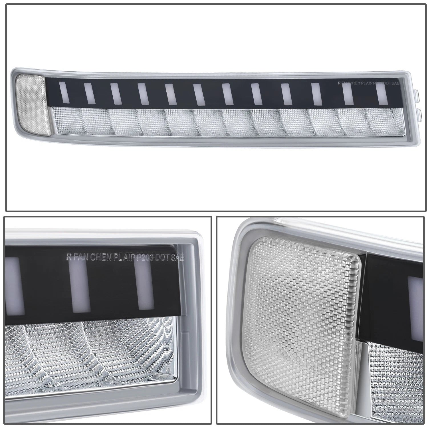 Sequential LED DRL Bumper Lights for Express Savana 1500-3500 (2003–2023)