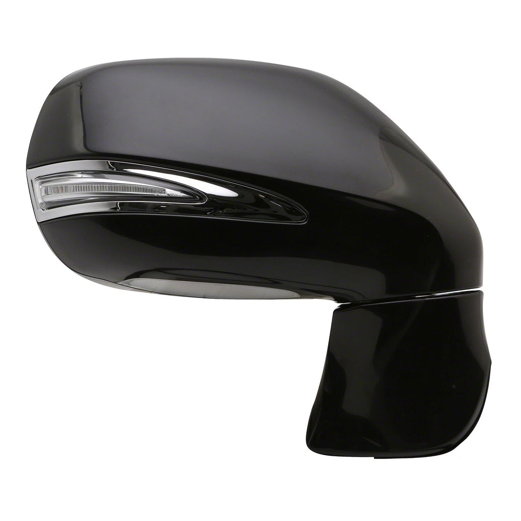 Replacement Ready to Paint Passenger Power Door Mirror w/Memory w/Turn Signal