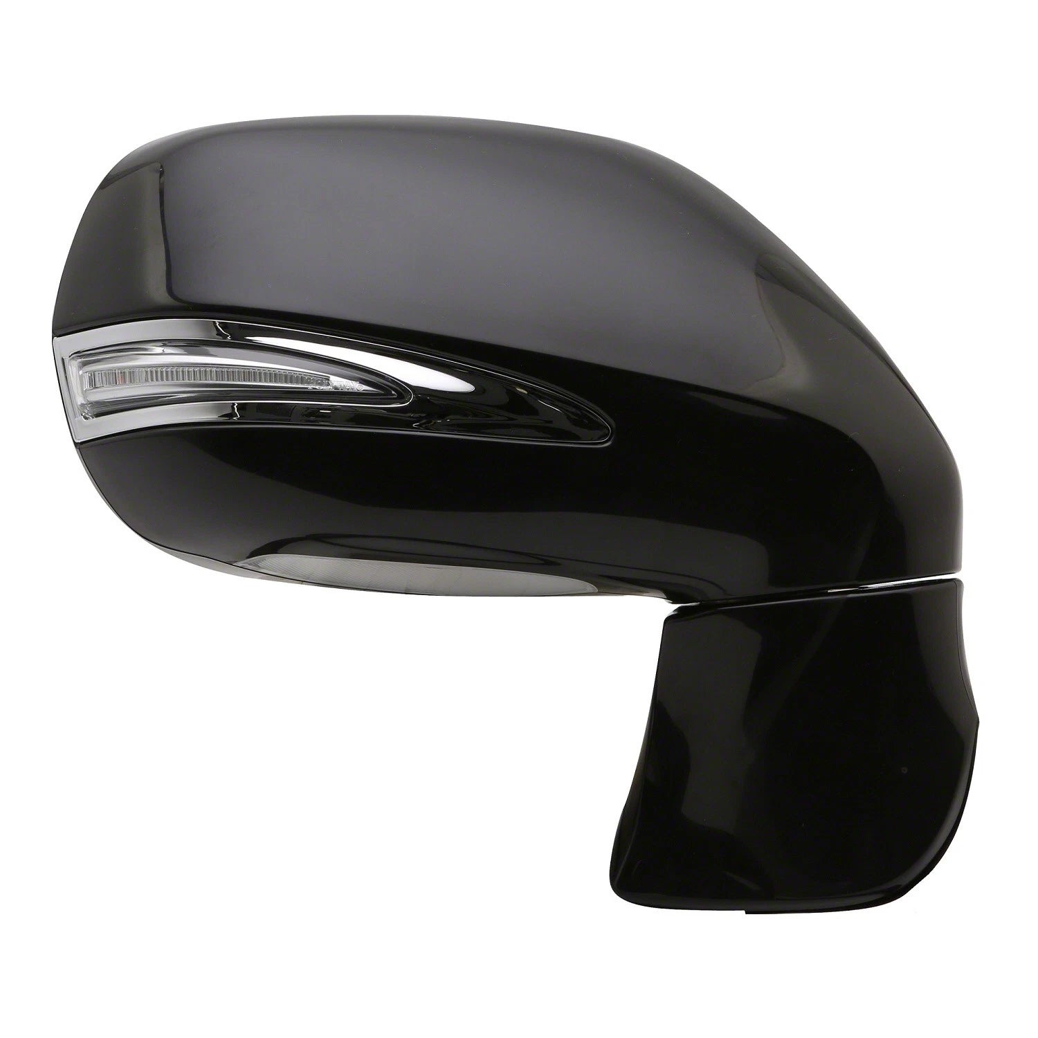 Replacement Ready to Paint Passenger Power Door Mirror w/Memory w/Turn Signal