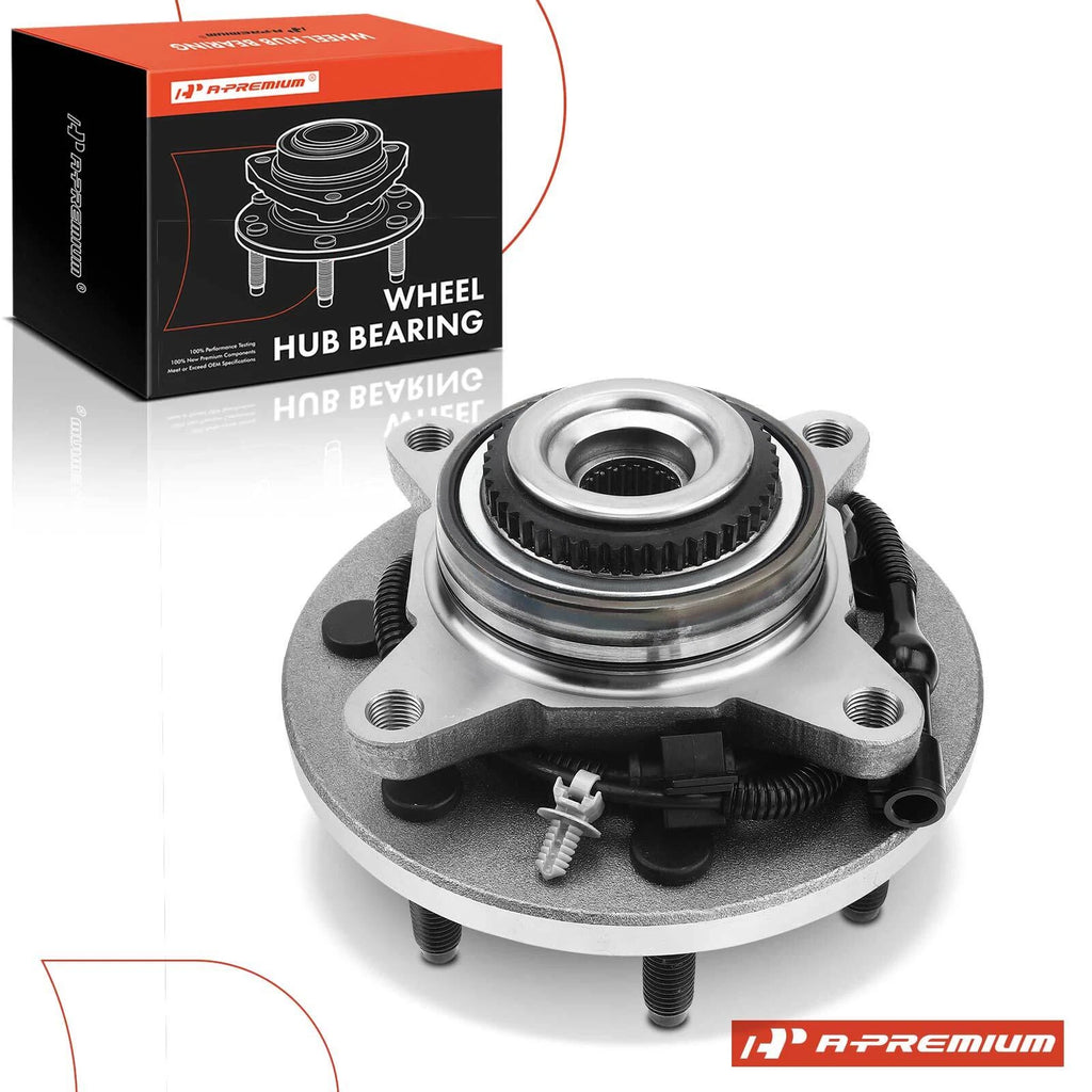 Front Wheel Hub & Bearing Assembly w/ABS for Ford F-150 (2009–2010)