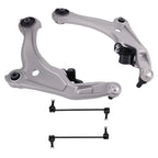 Set of 4 Front Lower Control Arms w/Sway Bar End Links for Nissan Maxima (2009–2014)