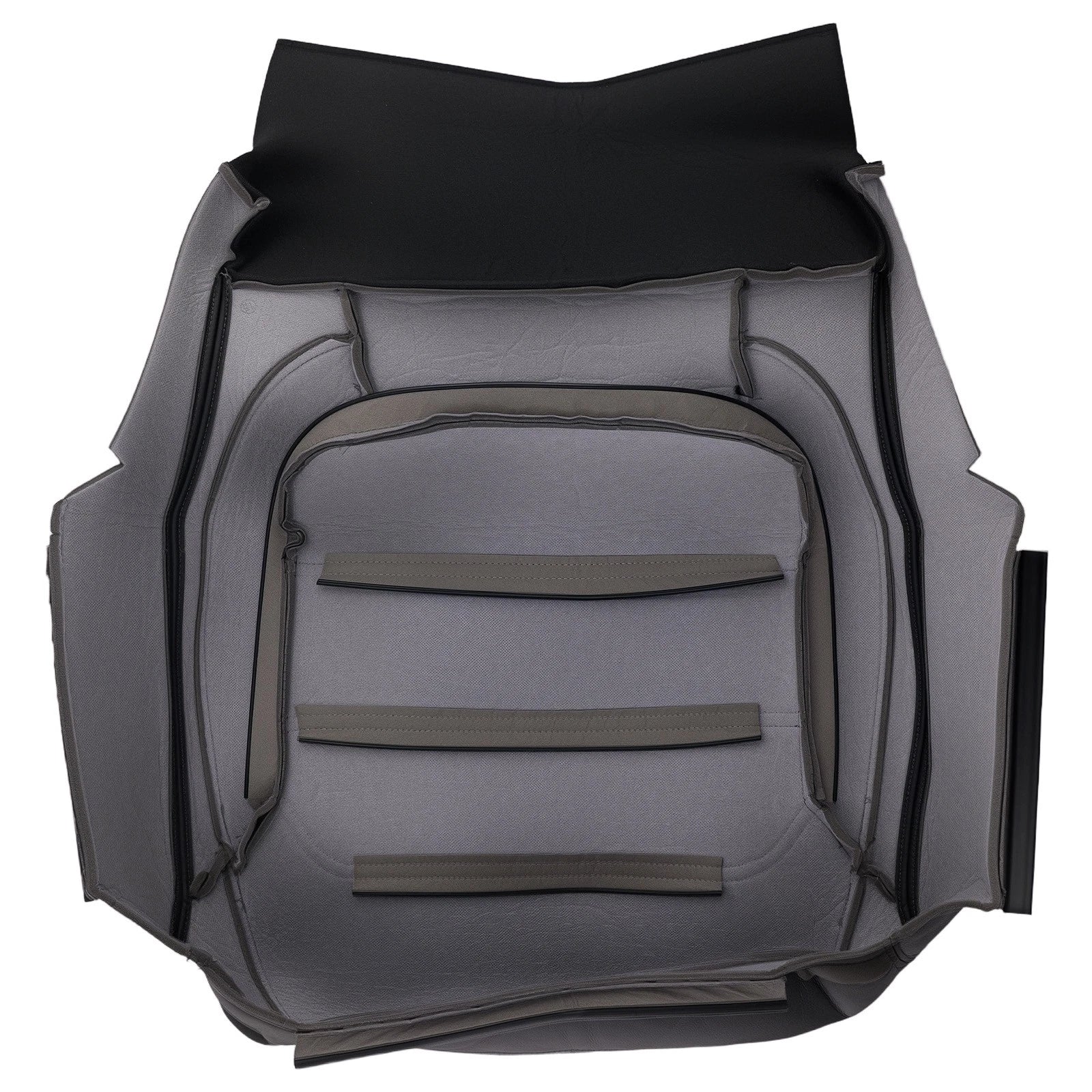 Black Leather Driver Seat Cover for VW Passat Highline (2012–2020)