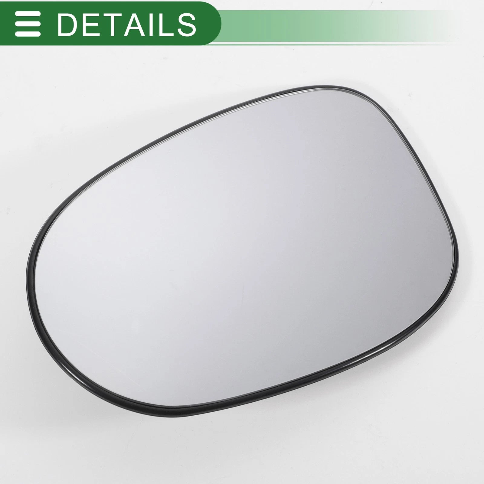 Left Side Convex Mirror Glass for Ford Ka (2008–2017) 639664012731