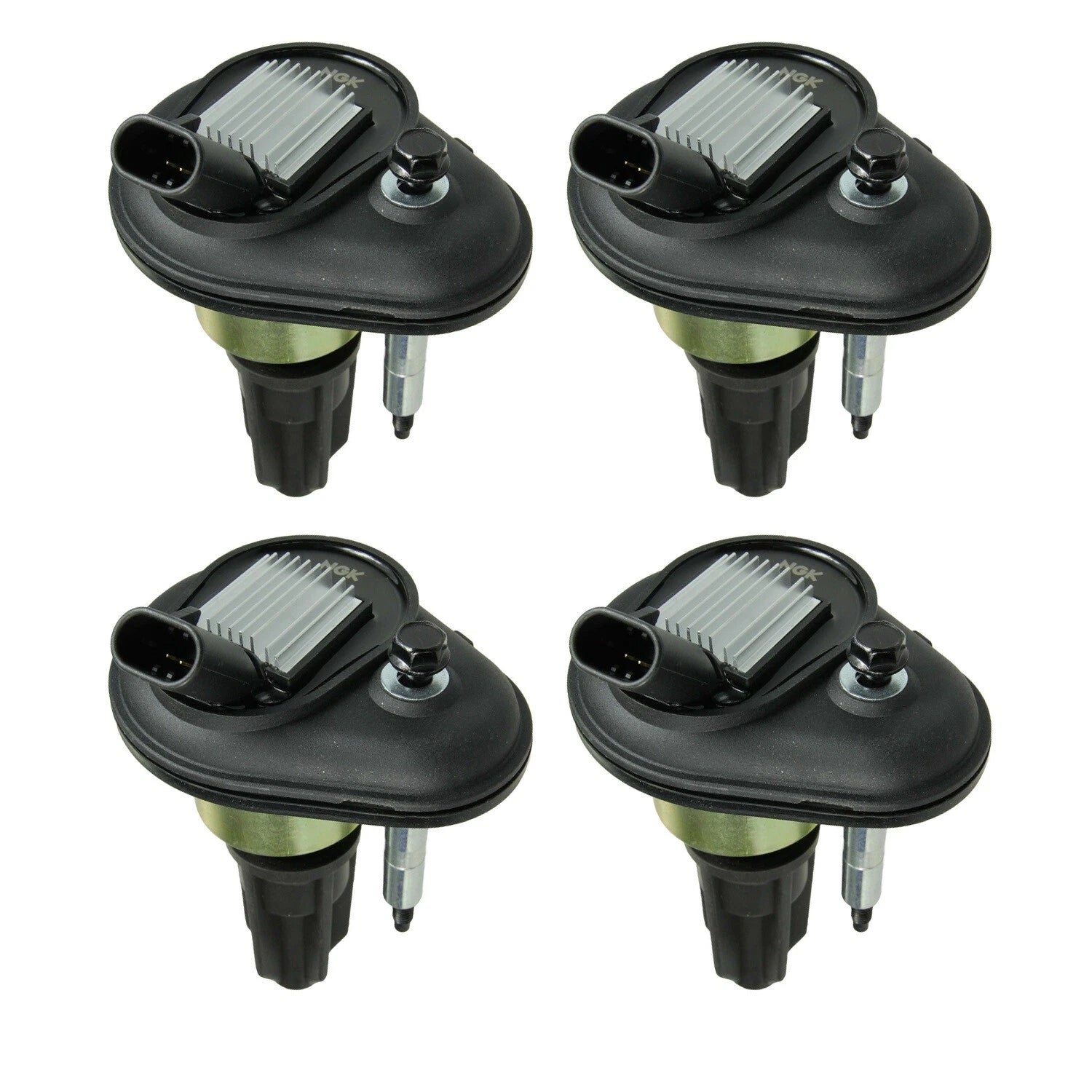 Set of 4 NGK COP Ignition Coils for Chevrolet GMC Isuzu 2.8 2.9 L4