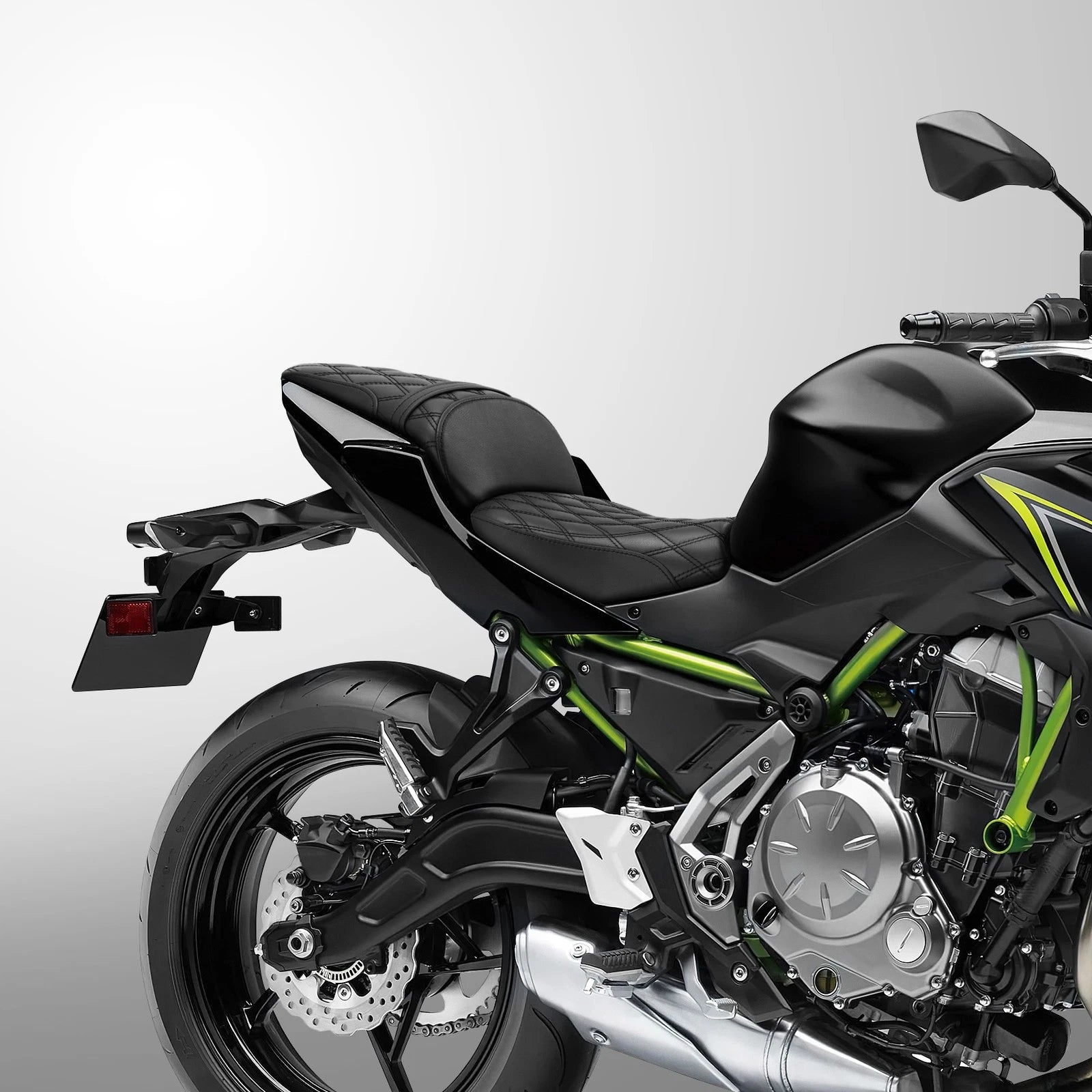 Rider Driver & Passenger Seats for Kawasaki Ninja 650 Z650 (2017–2019)