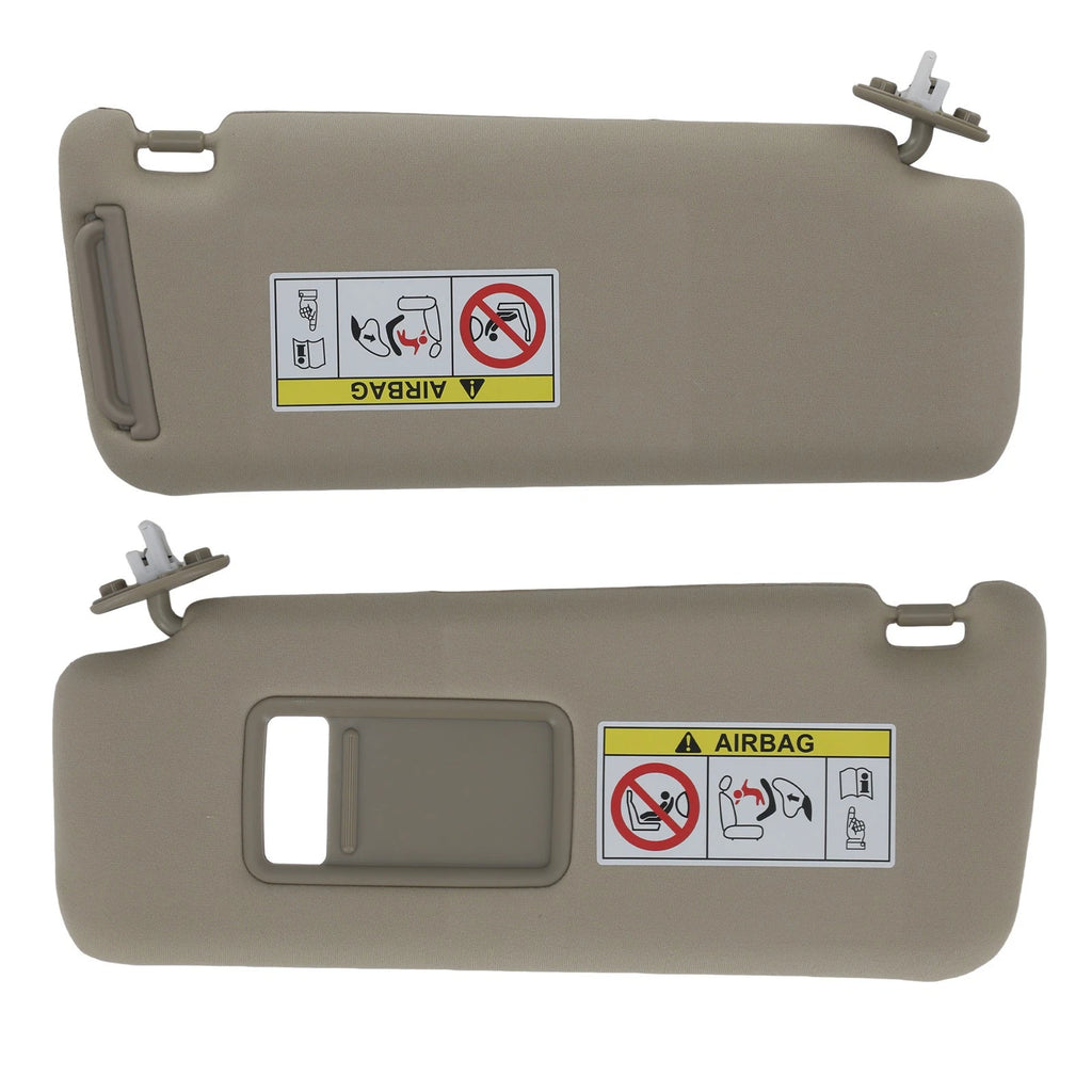 Beige Sun Visor Left Side for Toyota Lexus GX460 (2010–2023) 7432060D22A0