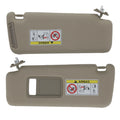 Beige Sun Visor Left Side for Toyota Lexus GX460 (2010–2023) 7432060D22A0