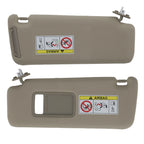 Beige Sun Visor Left Side for Toyota Lexus GX460 (2010–2023) 7432060D22A0
