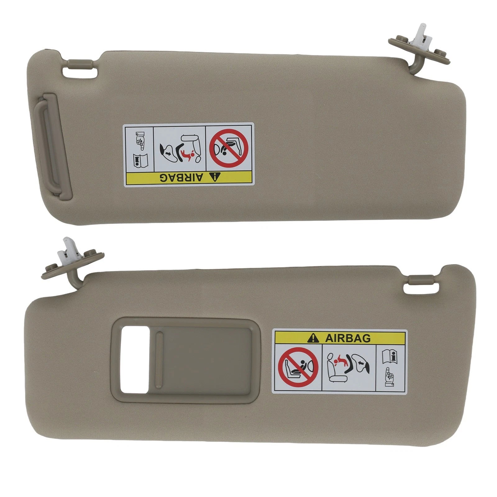 Beige Sun Visor Left Side for Toyota Lexus GX460 (2010–2023) 7432060D22A0