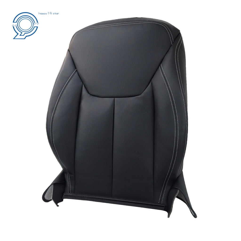 Front Left Leather Seat Cover for Jeep Wrangler (2013–2017) Black