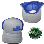 Richardson 112 Gray Denim Blue Mesh Hat for Ford Powerstroke Truck