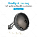 7" Headlight Bucket Housing Bracket for Harley Motorcycle