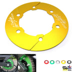 CNC Sprocket Chain Guard Cover for Kawasaki Ninja 400 (2017–2020) Gold