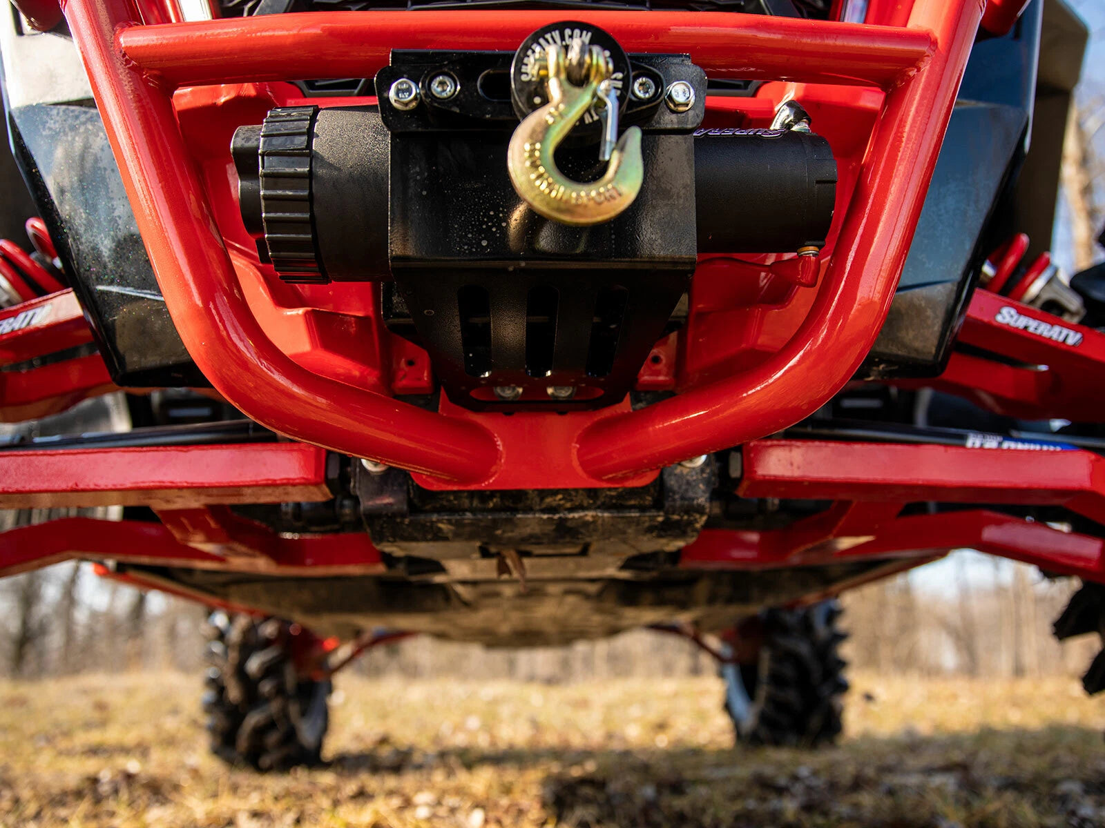 Winch Mount for Polaris RZR XP Turbo S (2018–2023) - 4500 lb Winch Included
