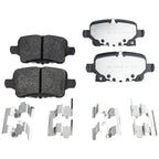 Brake Disc and Pad Kit for Chevrolet Malibu (2016) - Ceramic Pads