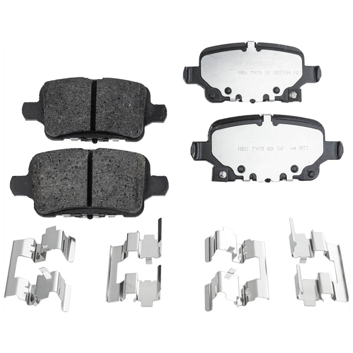 Brake Disc and Pad Kit for Chevrolet Malibu (2016) - Ceramic Pads