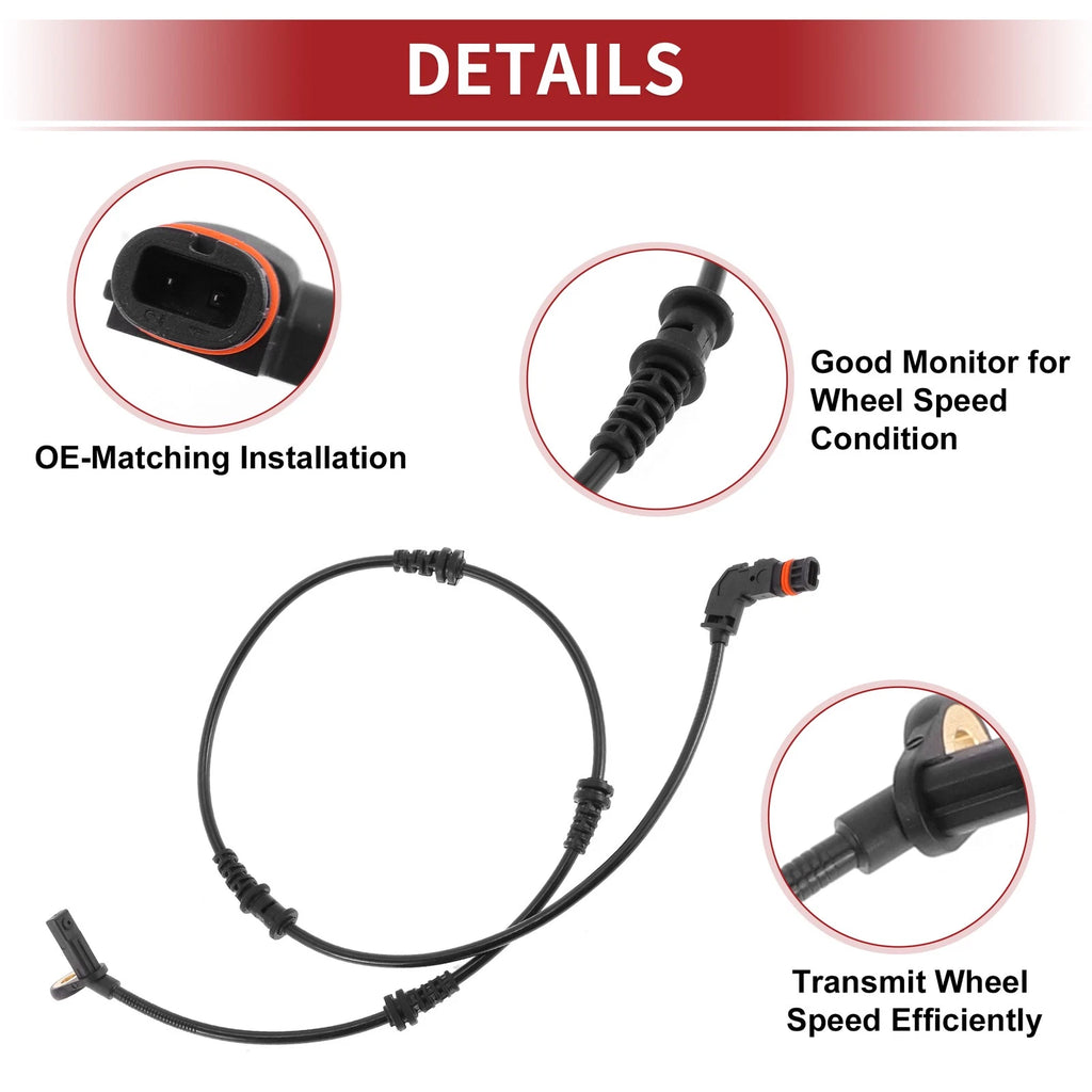 ABS Wheel Speed Sensor No. 1649058200 for Mercedes-Benz ML350 (2006–2011)