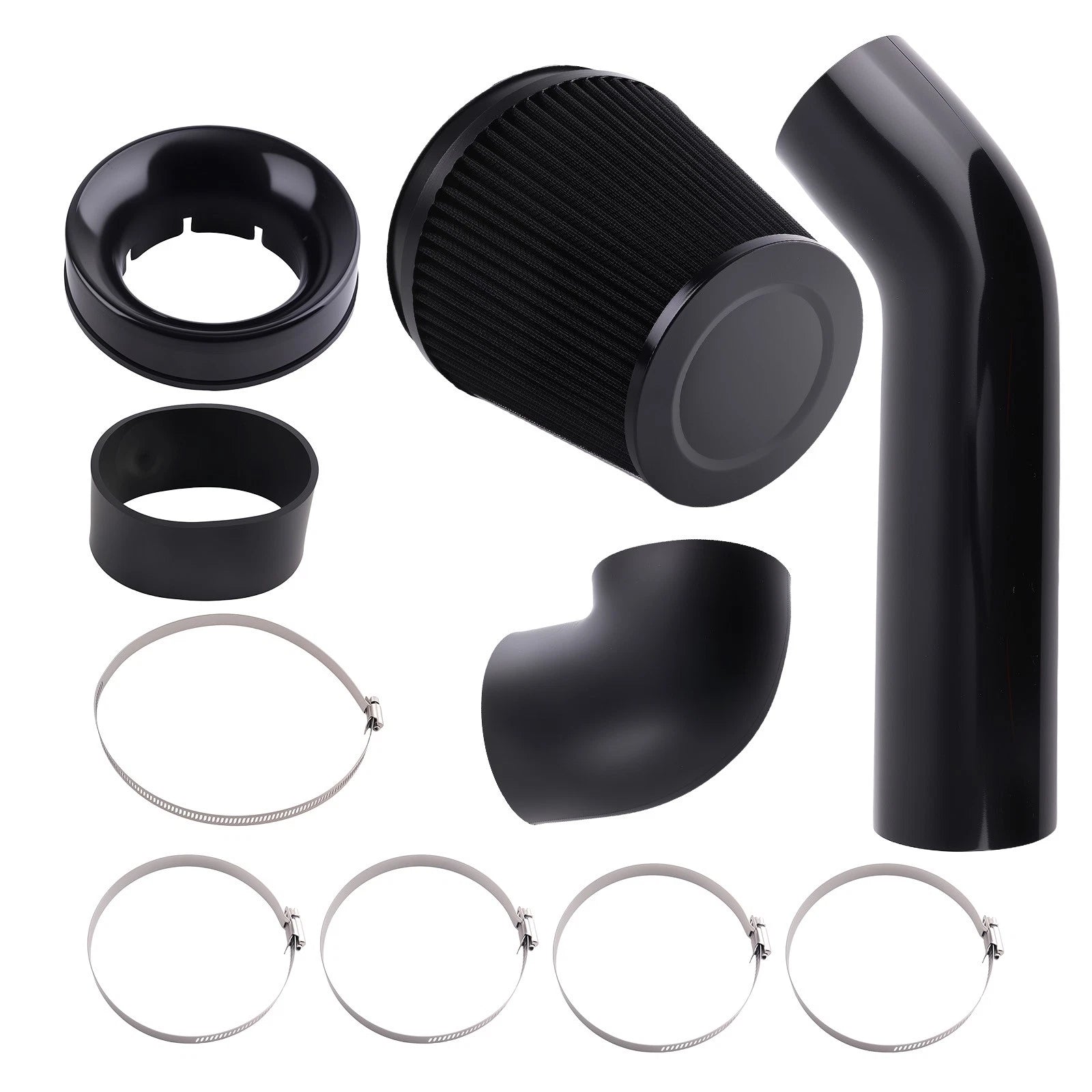 4 Inch Cold Air Intake Kit w/ Filter for Universal LSX LS1 LS2 (4.8L/5.3L)
