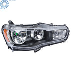 Headlight for Mitsubishi Lancer (2008–2017) Passenger Right Halogen