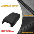 Center Console Leather Armrest Cover for Dodge Charger (2011–2022)