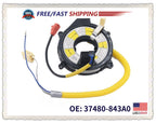 Steering Wheel Combination Switch Cable Assy for Suzuki Alto (2008–2014) 37480-843A0-000