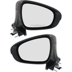 Set of 2 Power Heated Mirrors for Lexus IS250
