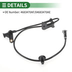 ABS Wheel Speed Sensor No. 4683470AF for Dodge Caravan (2007) Front Right