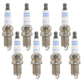 Set of 8 Bosch Platinum Spark Plugs for Dodge Jeep Land Rover V8