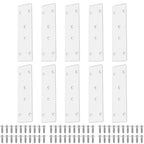 10 Pack Stainless Steel Flat Connectors for Furniture and RV Boat