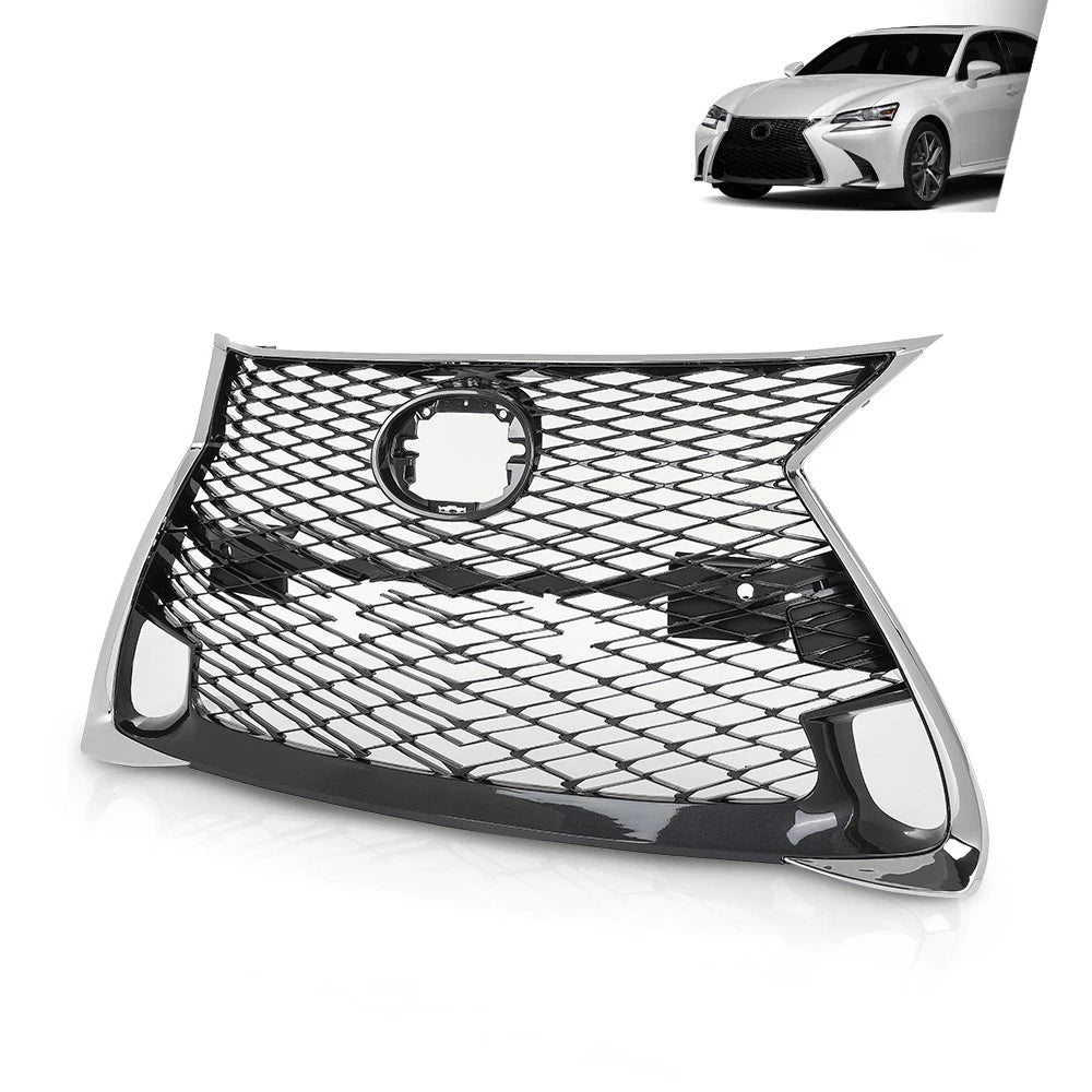 Front Bumper Grille for Lexus GS200t, GS450h, GS350 (2016–2020)