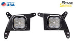 LED Fog Light Front Pair for Chevy Silverado 2500 3500 HD Sport (2020–2023)