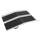 Aluminum Motorcycle Loading Ramp 6' x 9.8' for Motorcycles (1PC)