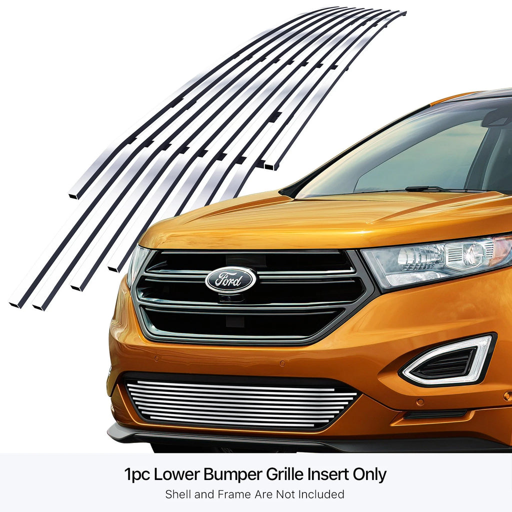 Stainless Chrome Billet Grille Insert for Ford Edge Sport (2015-2018)